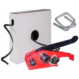 PP-Band 16mm, Set zum Umreifen von Palettenverpackungen