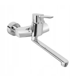  Wand-Waschtischarmatur Diamond Teneriffa, Chrom