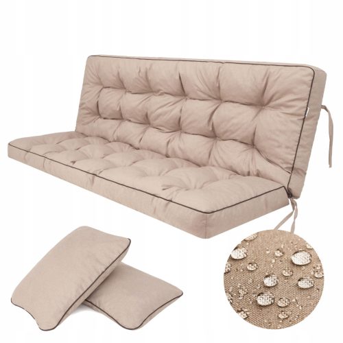  Hobbygarden Kissen 109 x 120 x 8 beige