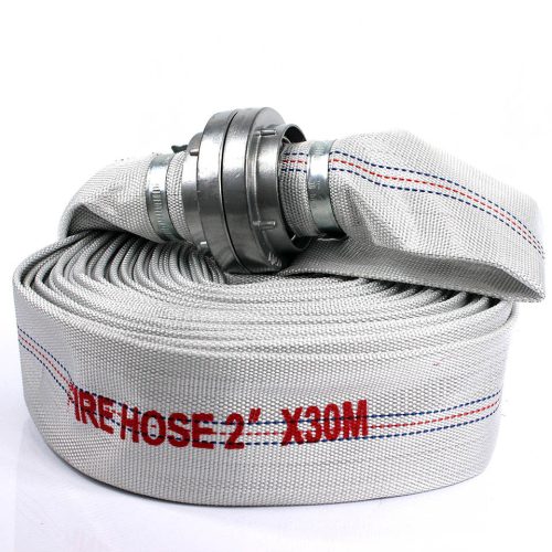  Feuerwehrschlauch 2" 52mm 30m Anschlüsse