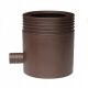 Marley Regenwasserfänger 80 mm braun