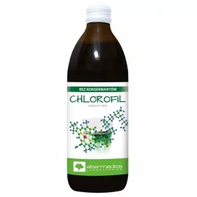   Chlorophyll in Flüssigkeit 500ml - Natürliche Reinigung und Entgiftung
