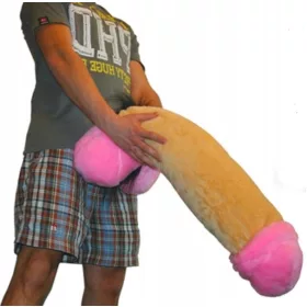    PLÜSCHPENIS 75 cm XXL GESCHENK FÜR EIN MÄDCHEN 18 Jahre alt