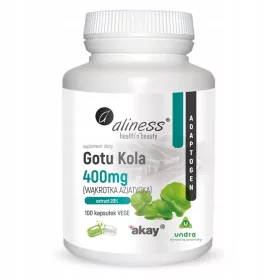   Gotu Kola Extrakt 20% - 400mg, 100 vegane Kapseln für geistige Gesundheit und Wohlbefinden