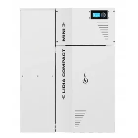    Kozlusan Lidia Compact Mini 15 kW Pelletkessel mit Seitentank