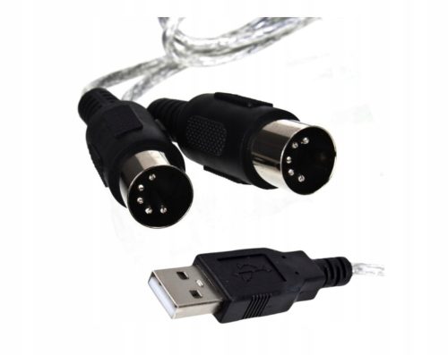  NTIinnovations doppelseitige MIDI-USB-Schnittstelle 2 m