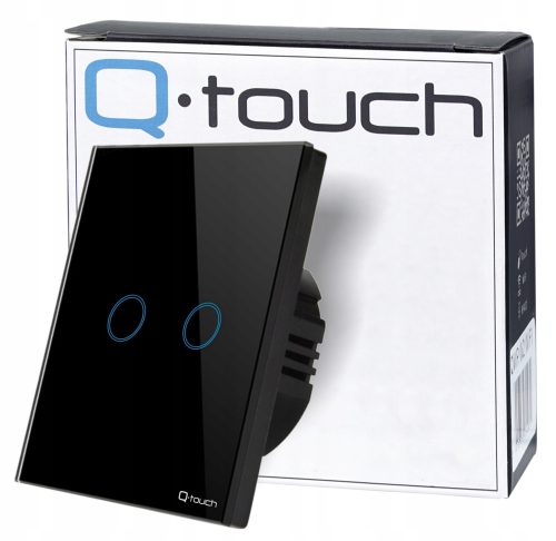Single-Touch-Schalter Adelid schwarz QB.W1