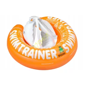   Freds Swim Academy Klassischer aufblasbarer Ring, orange, 2–6 Jahre alt