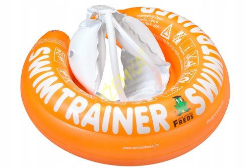 Freds Swim Academy Klassischer aufblasbarer Ring, orange, 2–6 Jahre alt