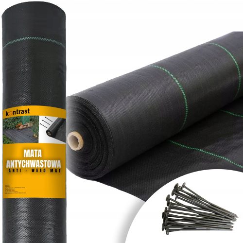 Agrartextil - Agrotextilmulch (Anti-Unkraut) Schwarzer Kontrast 160 x 5000 cm 70 g/m²