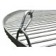  DREIBEINIGER LAGERFEUERGRILL DICKER EDELSTAHLGITTER LAGERFEUERGRILL
