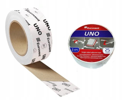 Eurovent Uno einseitiges Klebeband 50 mm x 25 m