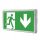 EXIT S LED-Notfalllampe, 1 W, 1 Std.-Leuchte, CNBOP-Zertifikat