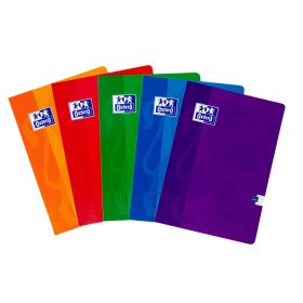 A5-Oxford-Notizbuch, kariert, 60 Blatt