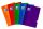 A5-Oxford-Notizbuch, kariert, 60 Blatt