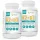 Natürliche Vitamin K2 MK-7 + D3 2000IU Forte Tabletten von WISH Pharmaceutical