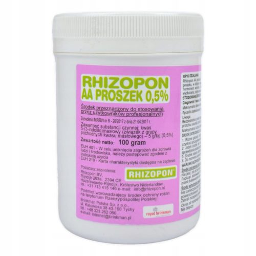 Rhizopon AA 0,5% 500g - Professioneller Wurzelstimulator in Pulverform