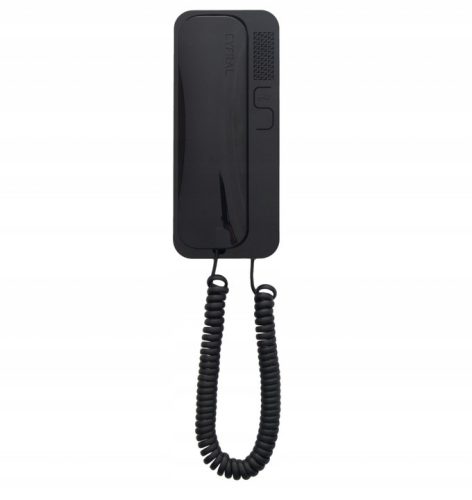 Cyfral SMART 5P schwarze kabelgebundene Gegensprechanlage