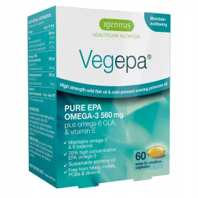   Vegepa: Hochkonzentrierte Omega-3 EPA & GLA aus Nachtkerzenöl