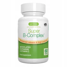   Super B-Complex mit Methylfolat Quatrefolic - Herz & Gehirn Unterstützung
