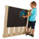  Spielplatz-Kreidetafel mit Uhr
