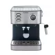  Blaupunkt CMP312 850 W Siebträger-Espressomaschine, Silber/Grau