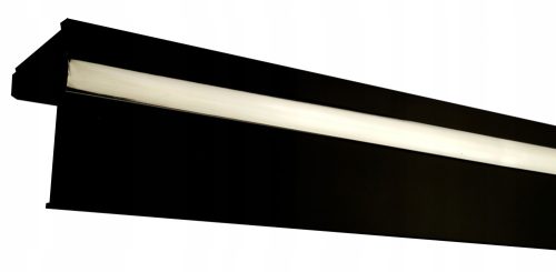 Deckenschienen PVC-Deckenschiene II, Aluminiumabdeckung, 8 cm, 190 cm