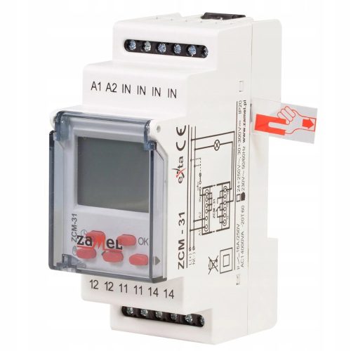 Zamel Steueruhr 230 V IP20 16 A