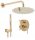 Rea Lungo Gold Unterputz-Duschset