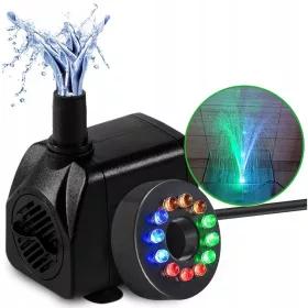  Arwis Springbrunnenpumpe mit LED-Licht