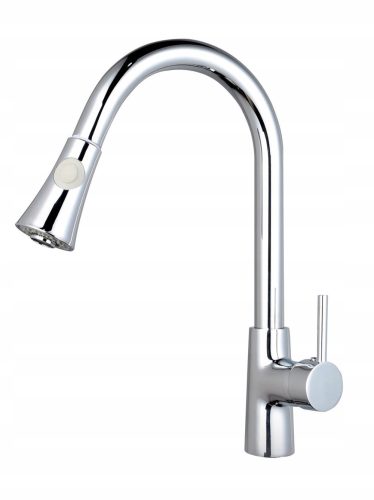 Luccio Gusto Stand-Küchenarmatur, Silber