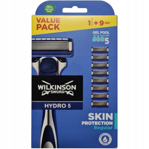  Wilkinson Sword Men Hydro5 Skin Protection Regelmäßige Rasierer-Nachfüllungen