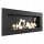 Hängender Biokamin Kratki Delta 2 Slim 90 x 40 x 10,3 cm schwarz