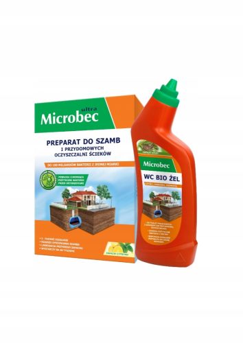  Microbec-Klärgrubenpräparate, die Gerüche beseitigen, 2 Stk.