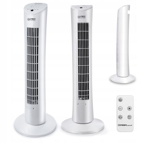 Ventilatoren für Hause First Austria 5560-1 Säulenventilator, weiß