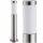  Runder SuperLED E27-Lichtmast, 65 cm, silber