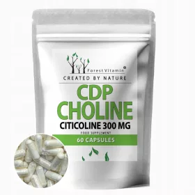   Forest Vitamin® CDP Cholin Cytikolin 300 mg - 60 Kapseln für Gehirn und Gedächtnis
