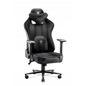  Diablo Chairs X-Player 2.0 Gaming-Stuhl, schwarzer Stoff