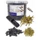 Verstecktes Tech-Plast 801-Element-Installationssystem für Terrassendielen