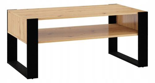  Nuka rechteckiger Bim-Couchtisch 110 x 60 x 48 cm, Artisan-Eiche