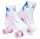  Raven Serena Rollschuhe Weiß, Blau, Pink, Größen 31-34
