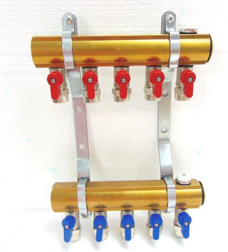 MESSINGVERTEILER 5 + PEX 16 Ventile