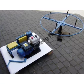 DRAHTRICHTMASCHINE, ABWICKLER, BETONZÄUNE