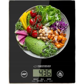  Esperanza EKS002K Küchenwaage schwarz 5 kg