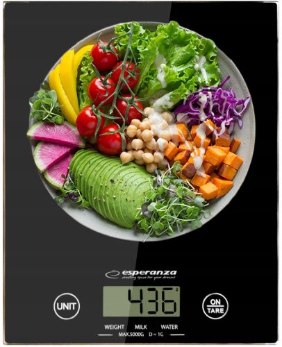  Esperanza EKS002K Küchenwaage schwarz 5 kg