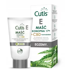   CUTIS CBD E - EGZEMA Hanfsalbe 120ml mit 17% Hanföl zur Hautpflege
