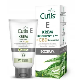 CUTIS CBD E - EGZEMA Hanfcreme 120 ml mit 17% Hanföl