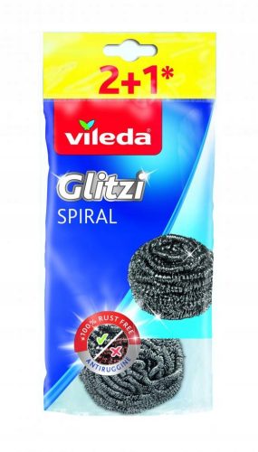 GLITZI SPIRAL Stahlspüle, 3-tlg