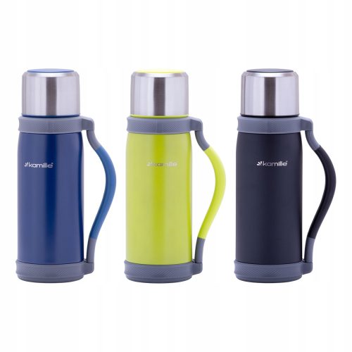 Thermoskanne Für Suppen Kamille Thermoskanne für Getränke, 1 l, mehrfarbig