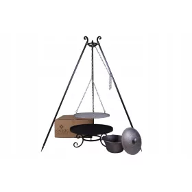  SET Grill, Feuerbox und Kessel 7l Gusseisen ES-ER